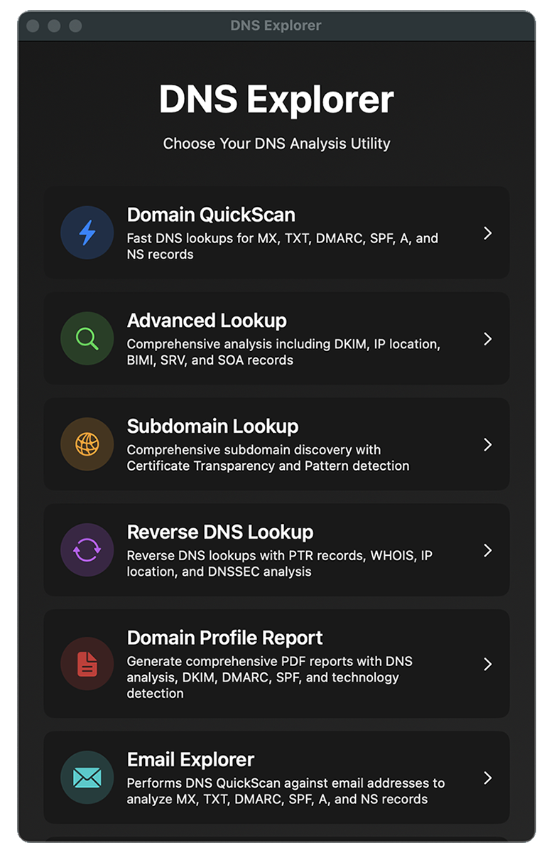 DNS Explorer