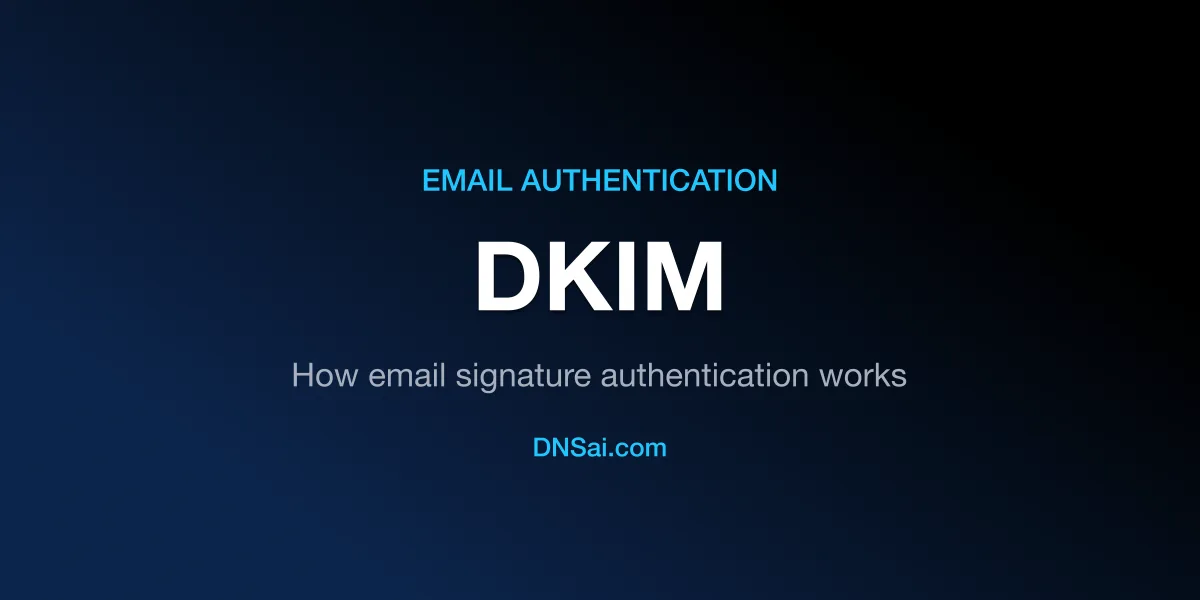 DKIM Records — How Email Signature Authentication Works | DNSai